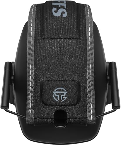 Passive Shooting Ear Protection Earmuffs - NRR 25dB - Black