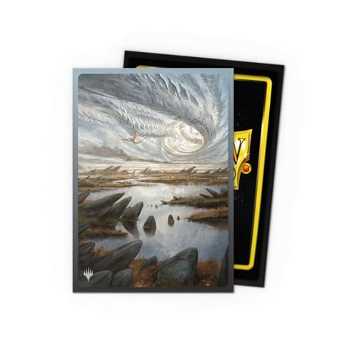 Dragon Shield Matte Dual Art Sleeves - Marsh Flats Magic MTG Landfall Series, 100 Count