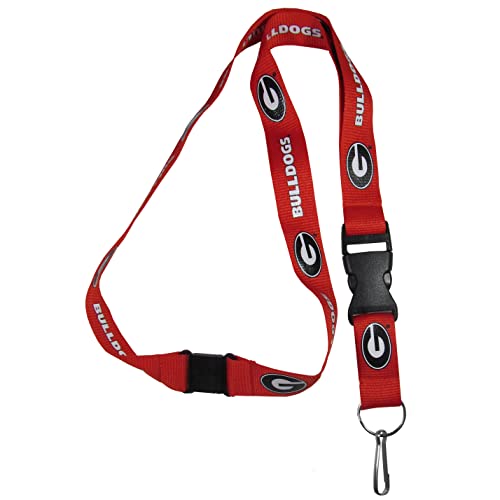 Georgia Bulldogs Collegiate Lanyard - 21 Inch Team Color
