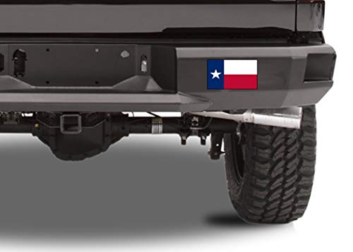 Texas State Flag Vinyl Decal - 3x5 Inch Lone Star Sticker for Car Window