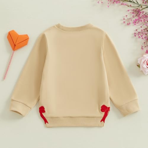 Toddler Valentine's Day Sweatshirt - Fries Before Guys, 6-12 Months