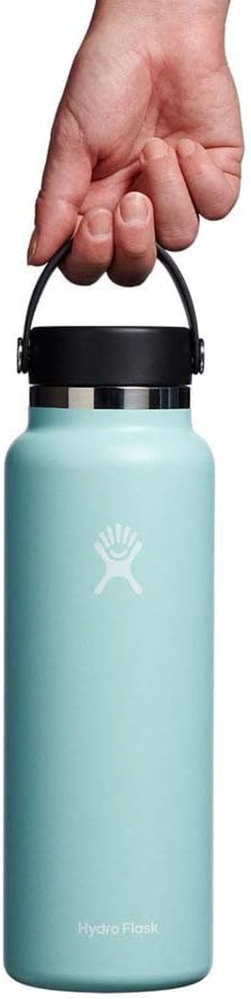 Hydro Flask 40 Oz Wide Mouth Water Bottle - Durable Flex Cap for Hydration on the Go