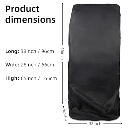 Heavy Duty Waterproof Axe Throw Target Cover for EastPoint 65x26x38in Outdoor Game Protection