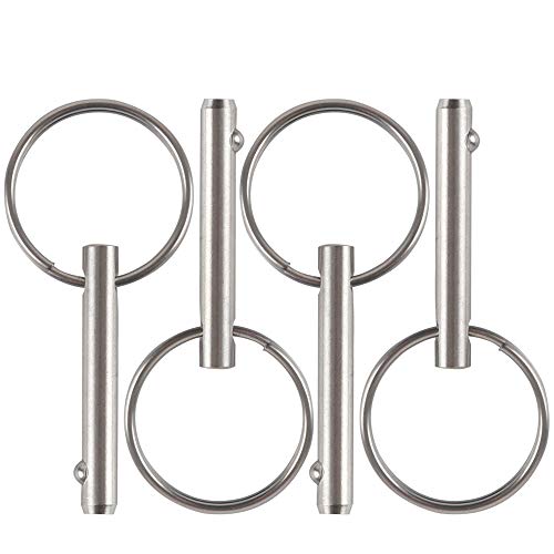 316 Stainless Steel Quick Release Pin - 4 Pack