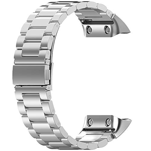 Stainless Steel Replacement Watch Band for Garmin Forerunner 35 - Silver