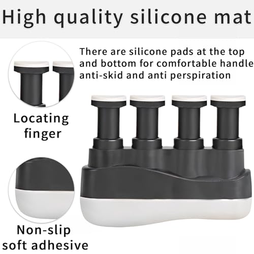 Finger Strengthener and Hand Exerciser for Musicians & Climbers