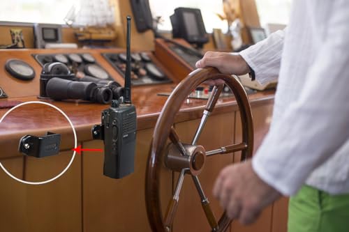 Handheld Radio Holder - Vehicle Clip Mount Bracket