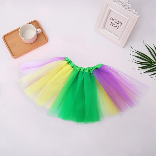 Women's Tulle Tutu Skirt with Lining - Adult Short Dance & Costume - M-L