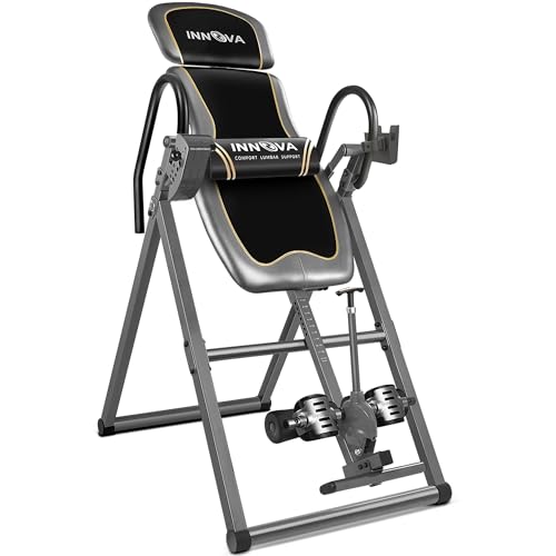 Inversion Table with Adjustable Headrest - Premium Model, 300 lb Capacity