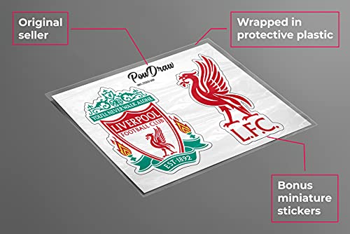 FC Liverpool Vinyl Decal Sticker - 3 Inch Soccer Fan Decal