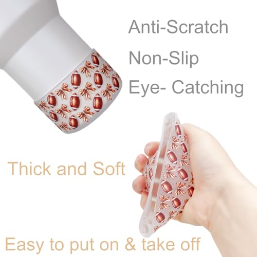 Silicone Protective Boot Cover for 12-40oz Tumblers - Rugby Pattern