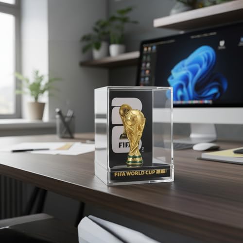 2026 FIFA World Cup Trophy Replica - 3 Inch Acrylic Case Collectible
