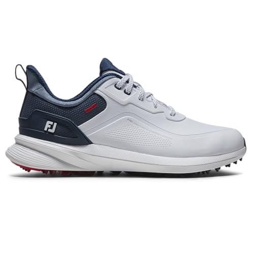 FootJoy Pro/SL Men's Golf Shoes - 11 White/Steel Blue/Peacoat