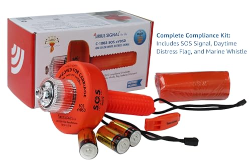 SOS LED Distress Signal Kit - USCG Approved White Signal