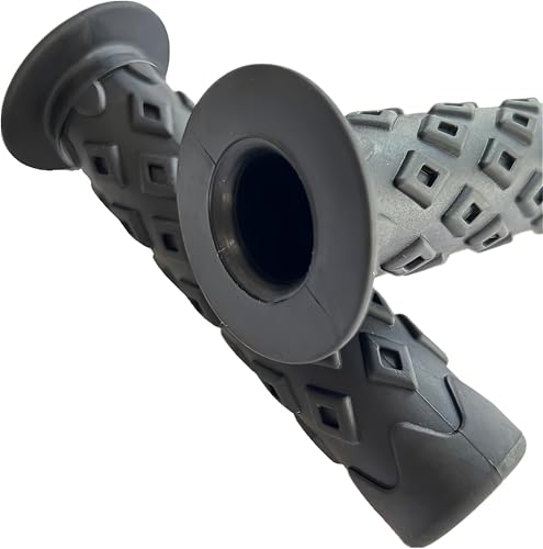 Non-Slip Rubber Handlebar Grips for Bikes - Black