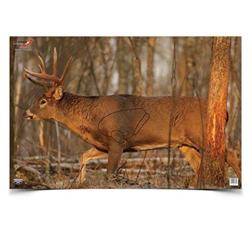 Large Paper Shooting Targets - 23" x 35" Whitetail Deer - 2 Count