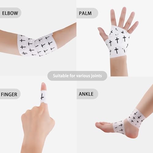Christian Athletic Tape - Cotton Sports Wrap for Wrist & Ankle Support