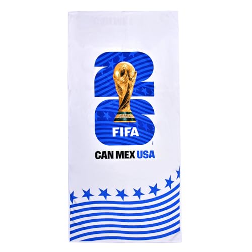 FIFA World Cup 2026 Emblem Towel - 30x60 Inch Velvet - Host USA
