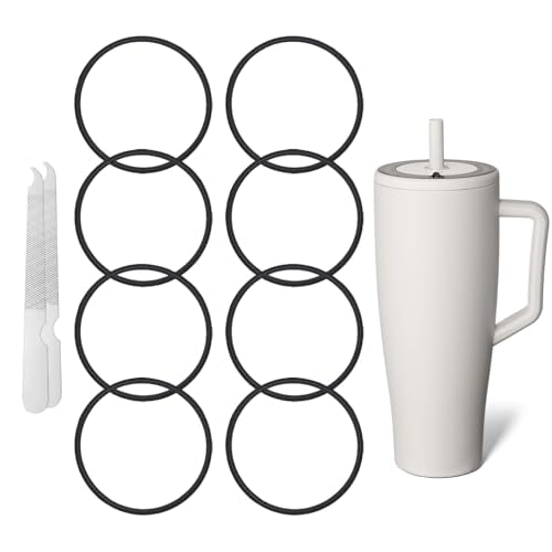 BrüMate Era Tumbler Replacement Gaskets - 8 Pack, Silicone Seals
