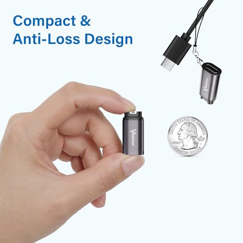 USB-C Charger Adapter for Garmin Watch - 2 Pack with Lanyard