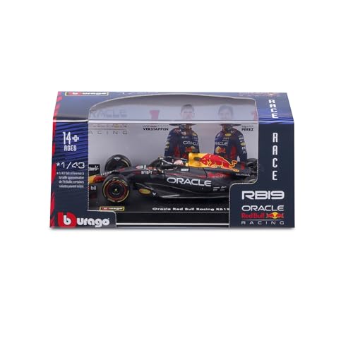 1:43 Red Bull Racing RB19 Diecast Model Car - Verstappen #1