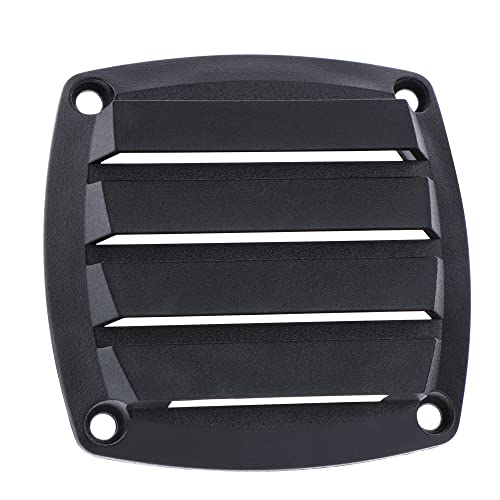 Louvered Flush Plastic Thru Vent for Marine Use - 2 Pcs