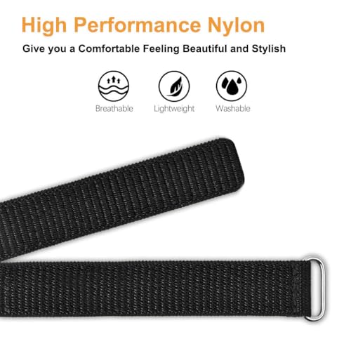 Nylon Loop Strap for Hume Band - Black