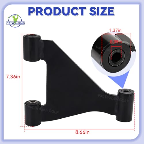 Panglong EZGO RXV Front Control A-Arm Assembly for Golf Cart Suspension Replacement