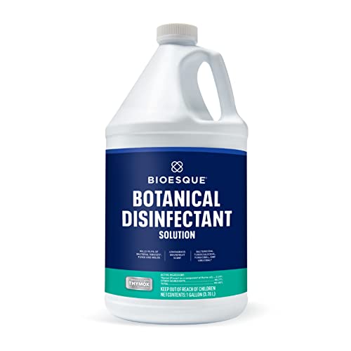 Bioesque Botanical Disinfectant Solution - Heavy Duty Sanitizer, Kills 99.9% Bacteria & Viruses, 1 Gallon