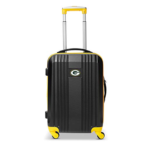 21" Hardcase Two-Tone Spinner Carry-On Suitcase - Green Bay Packers