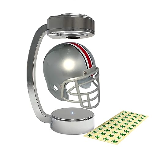 NCAA Mini Rotating Levitating Hover Helmet - Ohio State Buckeyes