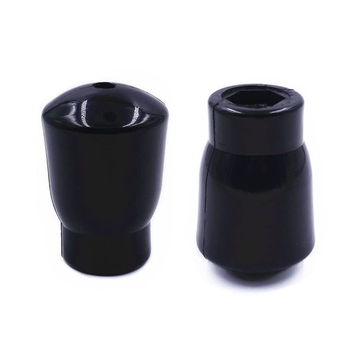 J Bryant Gym Machine Accessories for 5mm/6mm Cable 1 Pair Stopper Interface Port Components Fitness Equipment Wire Rope Port Joint Replacement Parts for Home Gym Machine Use