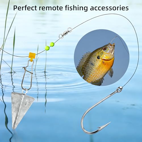 Pyramid Fishing Weights Sinkers Kit - 1oz, 10pcs for Surf Fishing