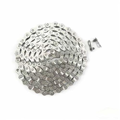 6/7/8 Speed Bicycle Chain - 126 Links with Quick Release for E-Bikes