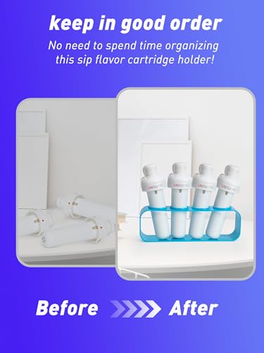 Flavor Cartridge Holder for Cirkul - 4 Hole Organizer
