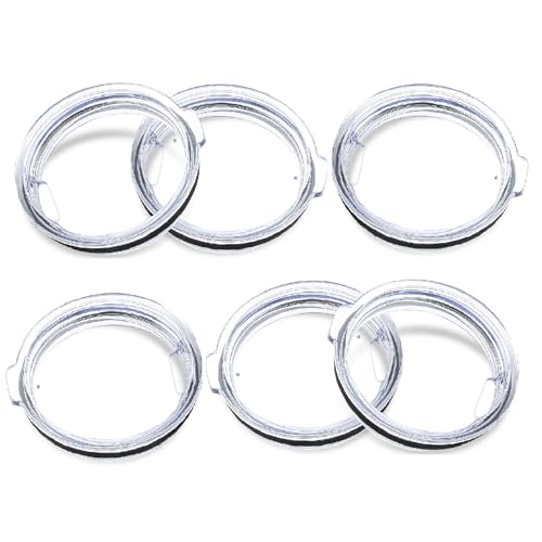 30 oz Replacement Tumbler Lids - Splash-Proof, 6 Pack