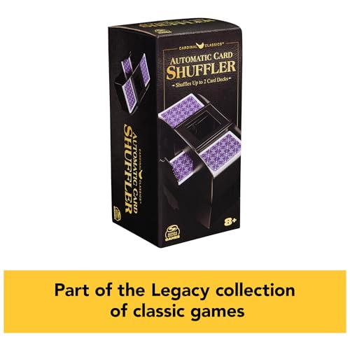 Automatic Card Shuffler for 1 or 2 Decks - Quick Shuffle
