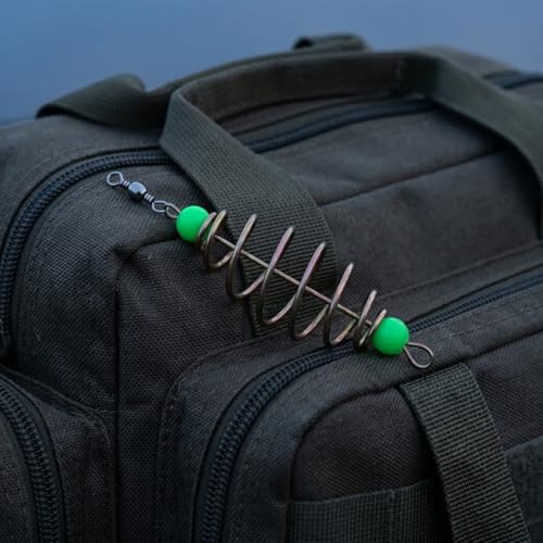 12-Piece Luminous Fishing Feeder Cage Set for Carp & Bream