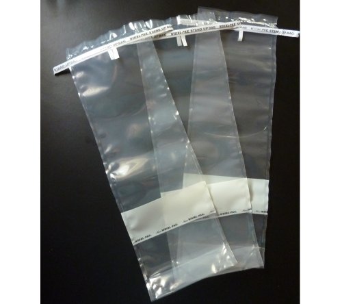 1 Liter Sterile Emergency Water Storage Bags - Stand Up Leakproof (Pack of 3)