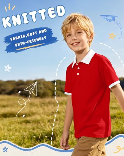 Boys' Short Sleeve T-Shirt - Multiple Color Options