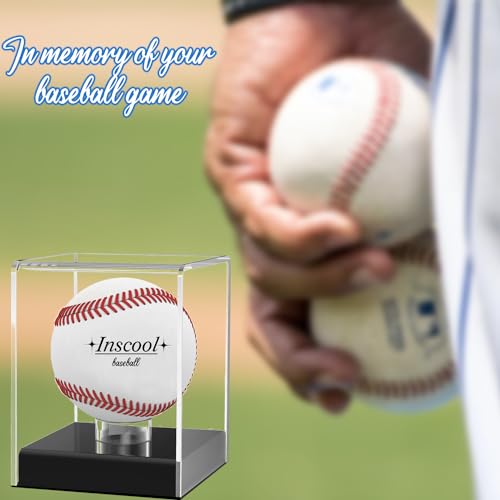 Acrylic Baseball Display Case - UV Protected Clear Holder