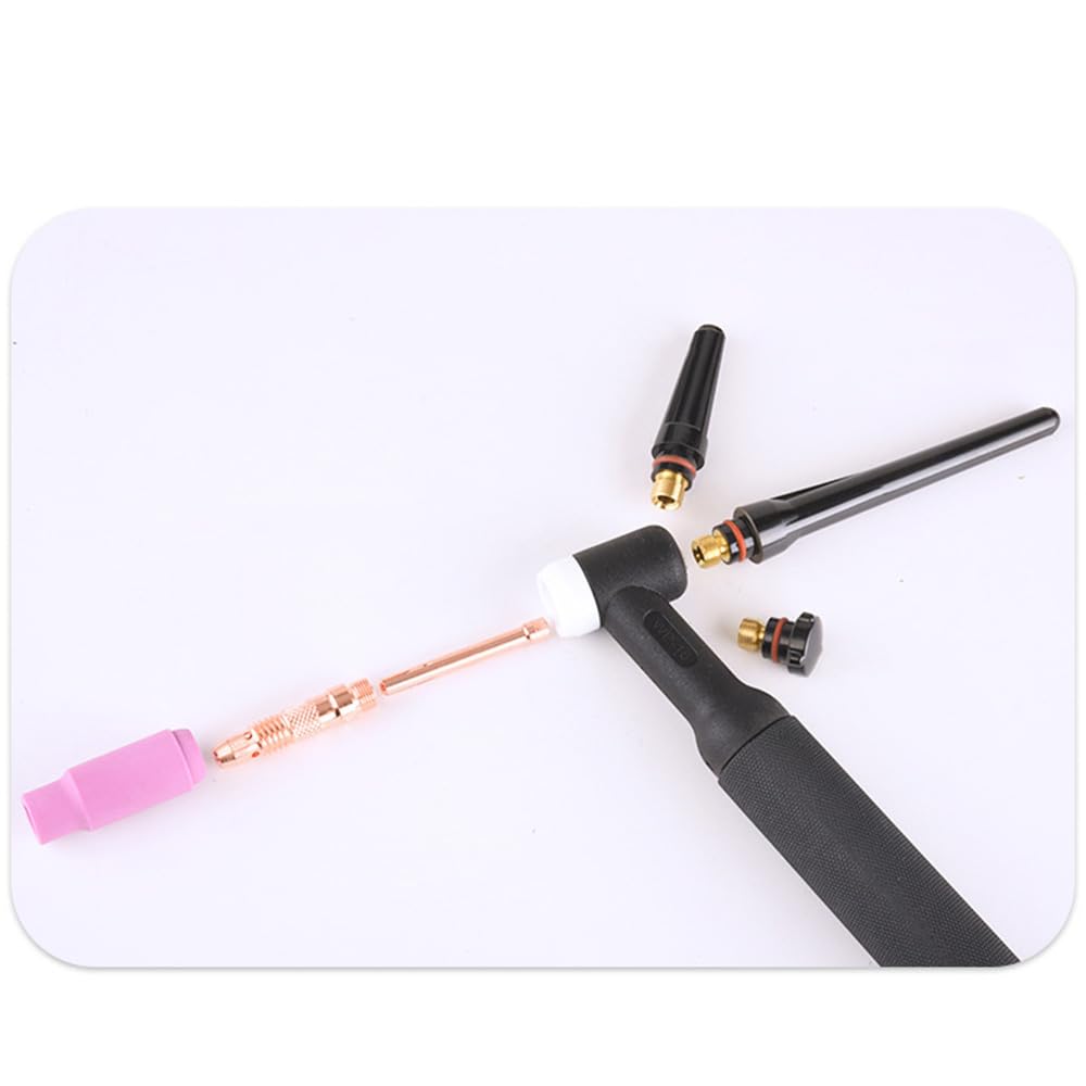 ZYAMY 15PCS TIG Welding Cups Back Cap Torch Kit Welding Back Caps 57Y02 57Y03 57Y04 TIG Torch Accessories For WP-17/18/26 Welding Torch