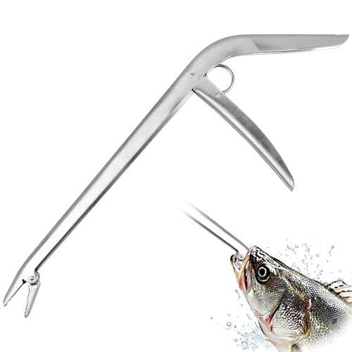 Stainless Steel Fish Hook Remover Tool - Ergonomic Saltwater Dehooker