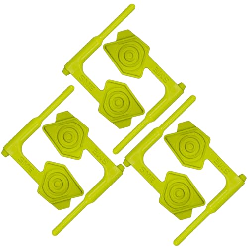 Chamber Safety Flag - Medium - Universal Bright Green Indicator - Pack of 6