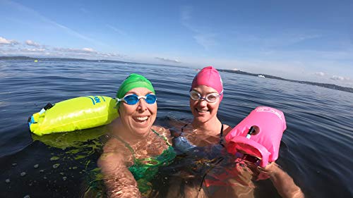 Open Water Swim Buoy - High Visibility Fluo Green 15L Float