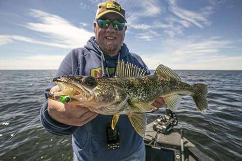 Deep Vee Jig - Precision Keel Design for Fast Sinking - Metallic Gold, 1/4 Oz