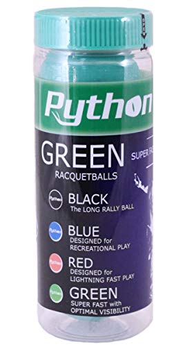 High-Visibility Green Racquetballs - 3 Ball Can - Variation 1