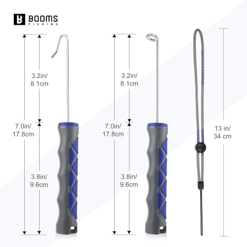 Portable Fish Hook Remover Tool Set - 2 Pack 7" Dehookers
