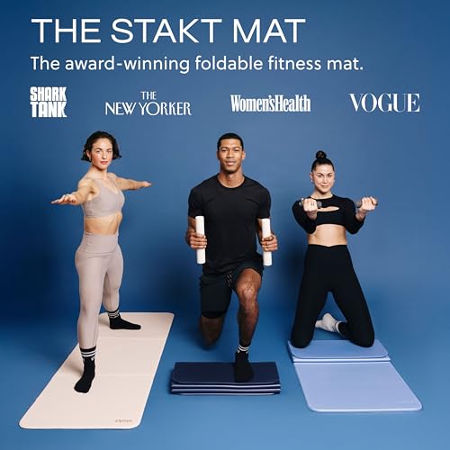 Foldable Yoga Mat - Non-Slip Portable Exercise Mat - Iron