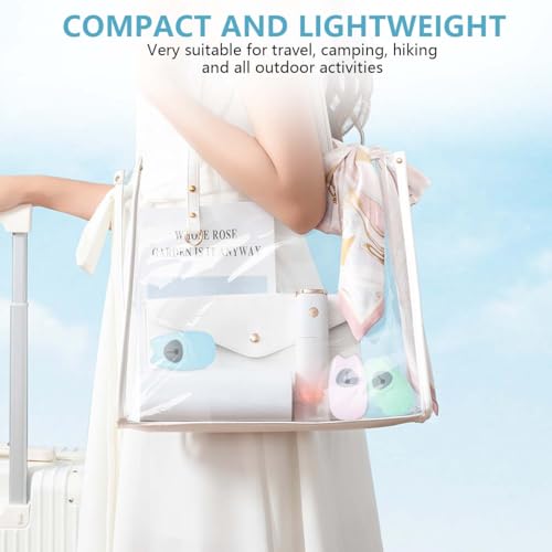 Mini Portable Soap Paper Sheets - 150 Sheets Colorful Set